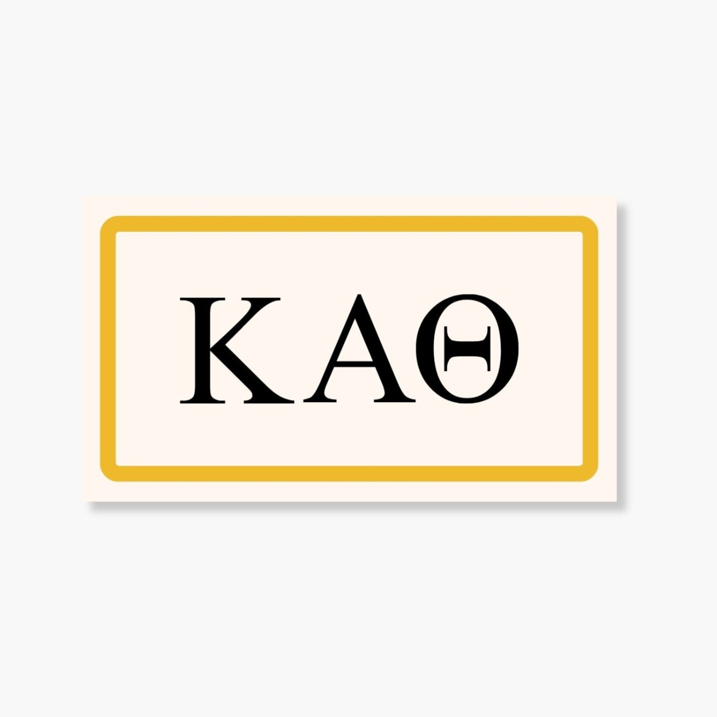 Kappa Alpha Theta Card