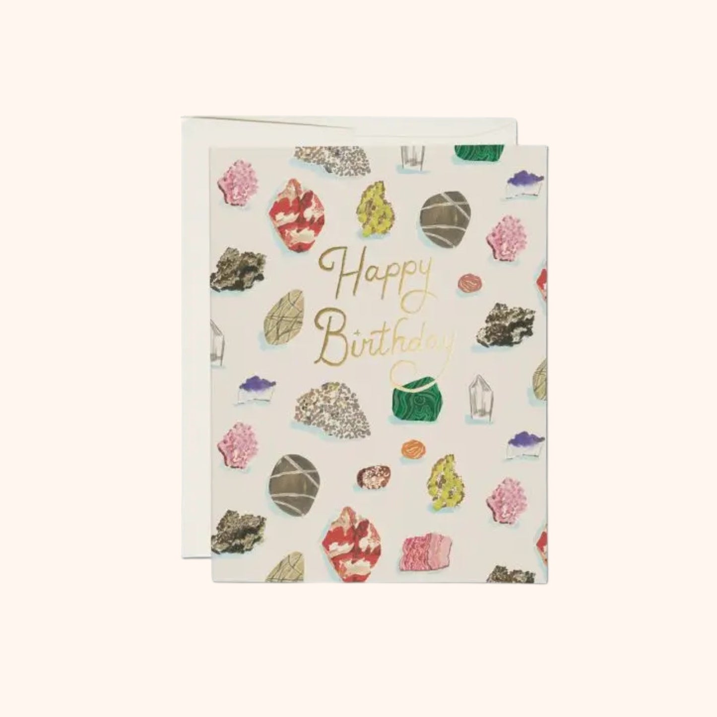 Happy Birthday Gems Greeting Card