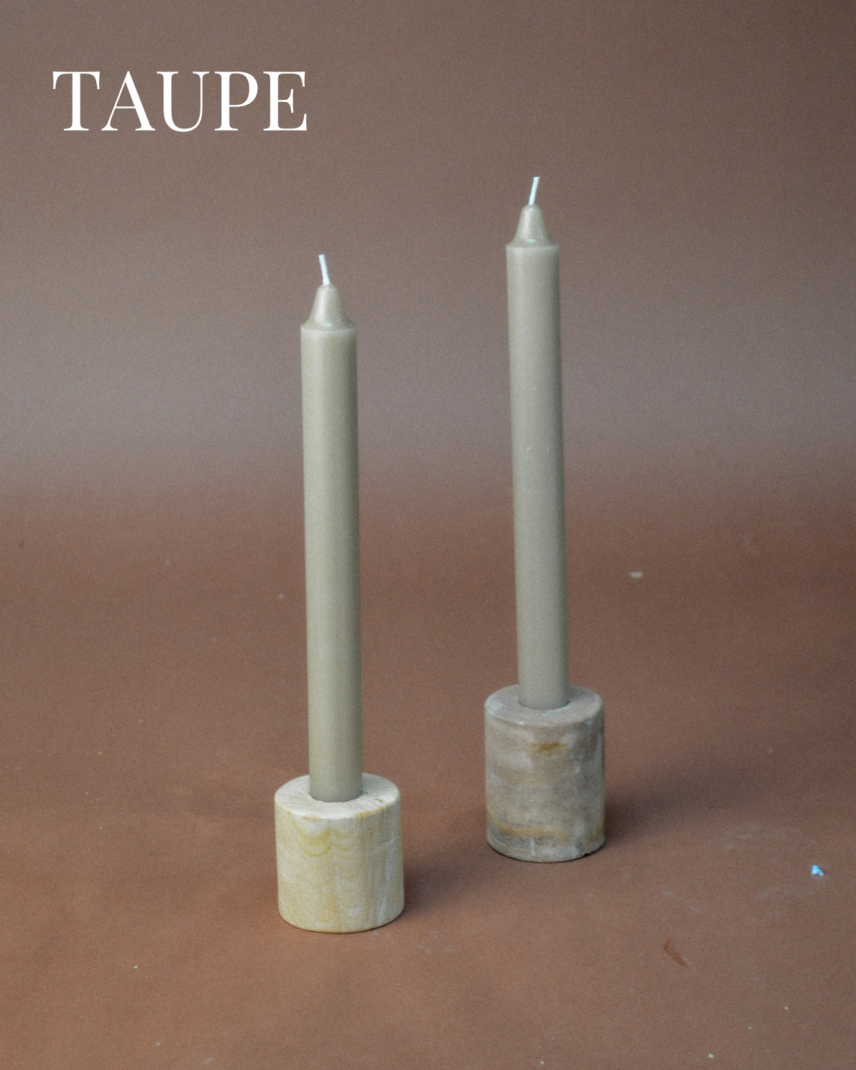 BEESWAX TAPER CANDLE SET image 3