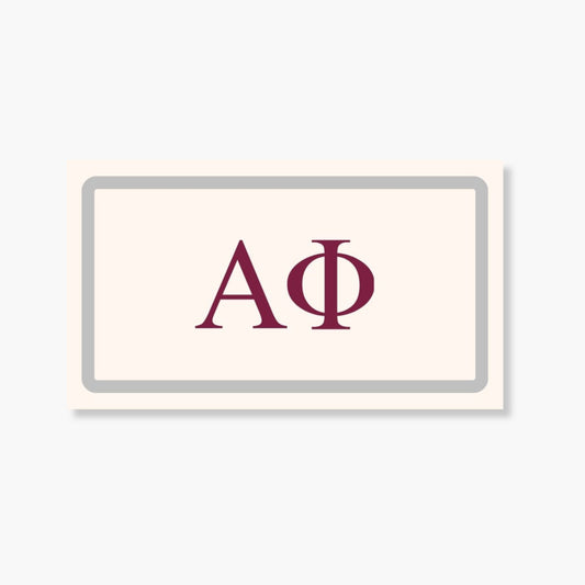 Alpha Phi Card