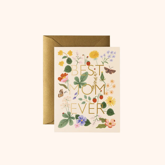 Best Mom Ever Greeting Card