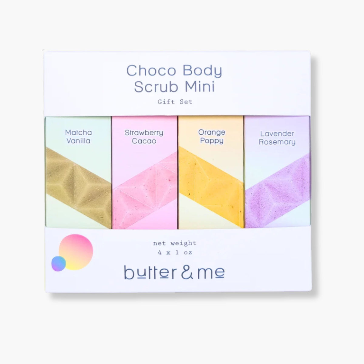 Choco Body Scrub Minis (set of 4)