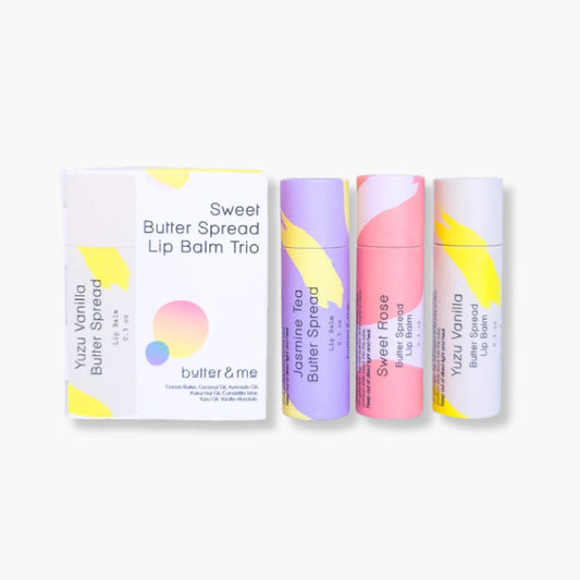 Butter Spread Lip Balm Trio (set of 3)