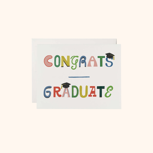 Congrats Graduate Greeting Card