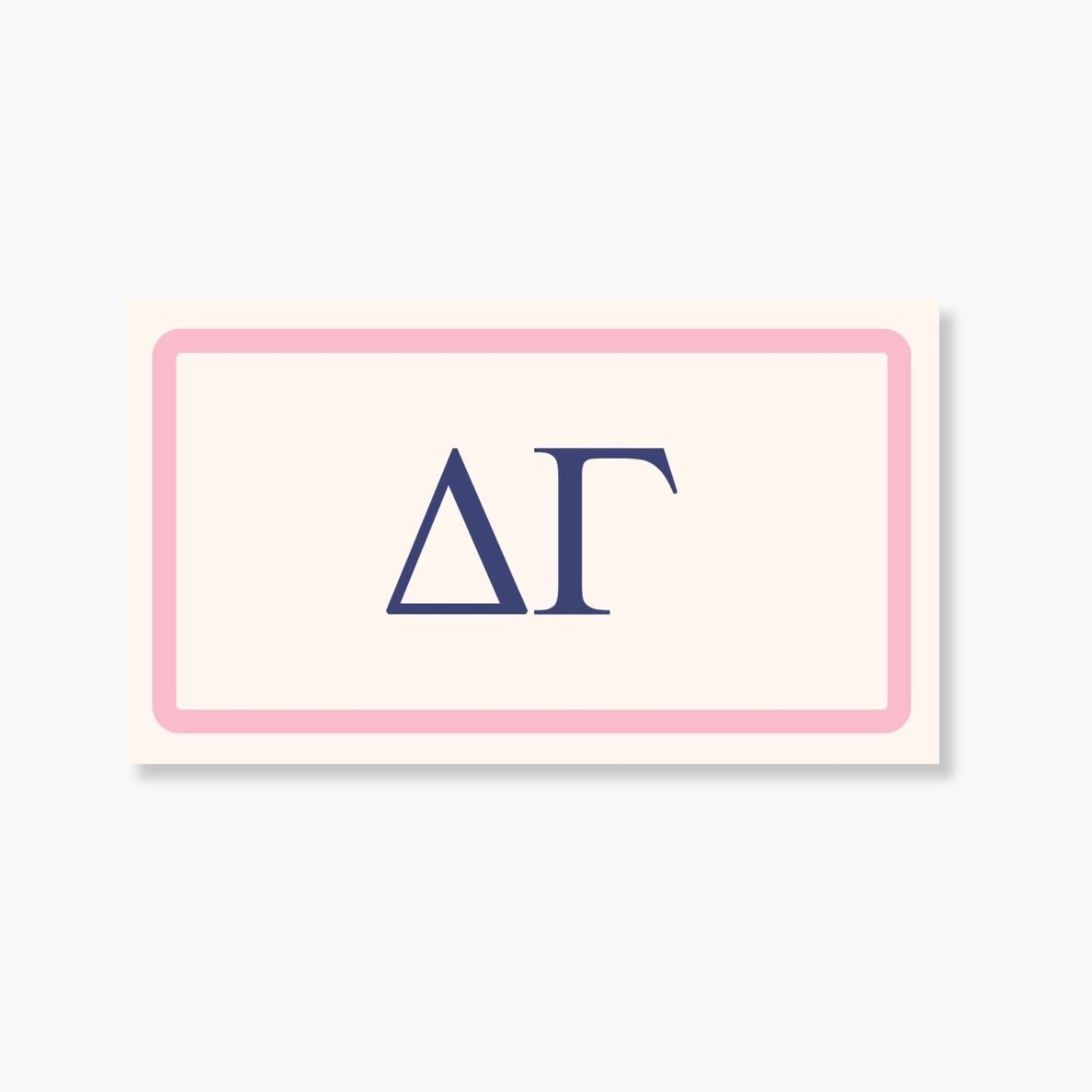 Delta Gamma Card