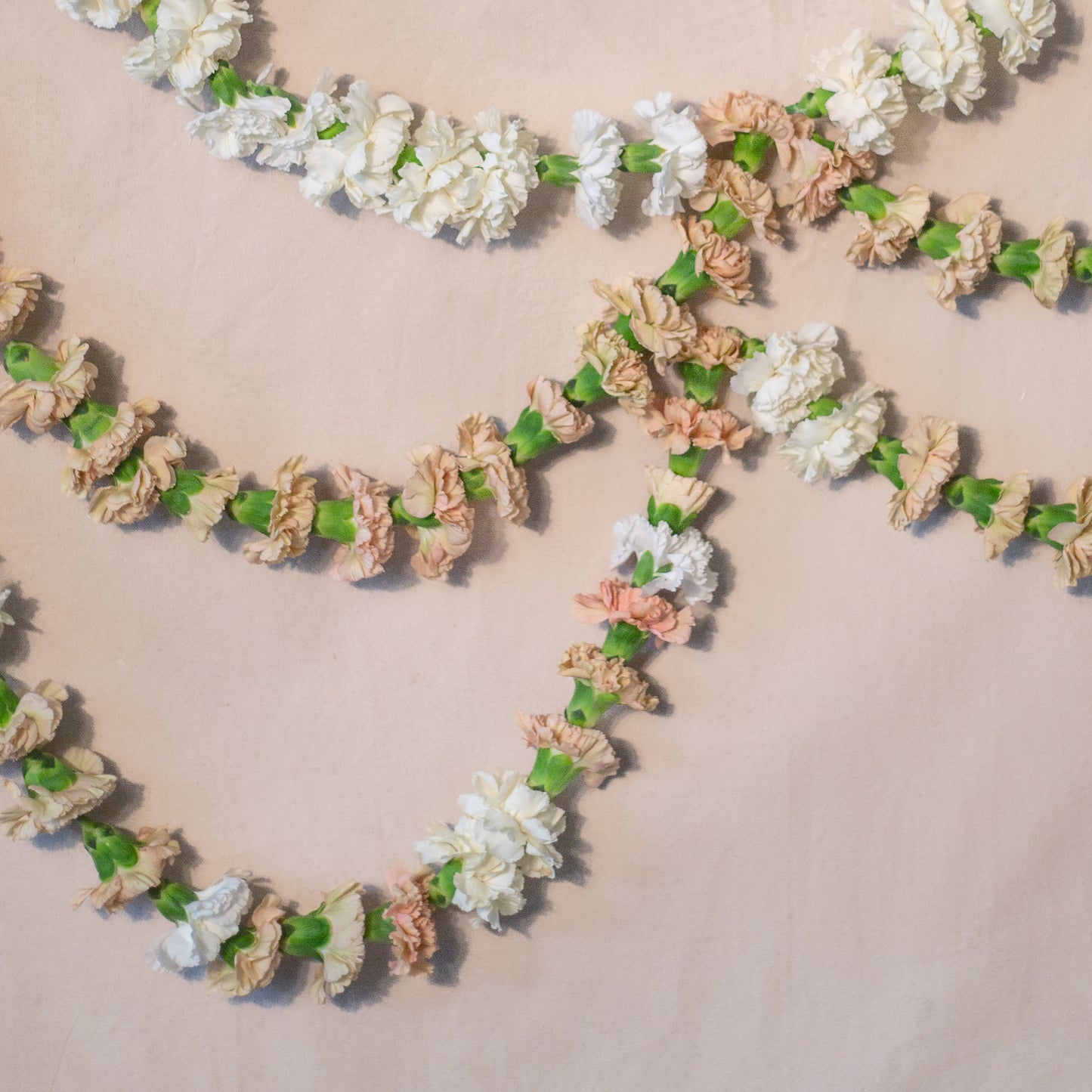 Carnation Memorial Garland