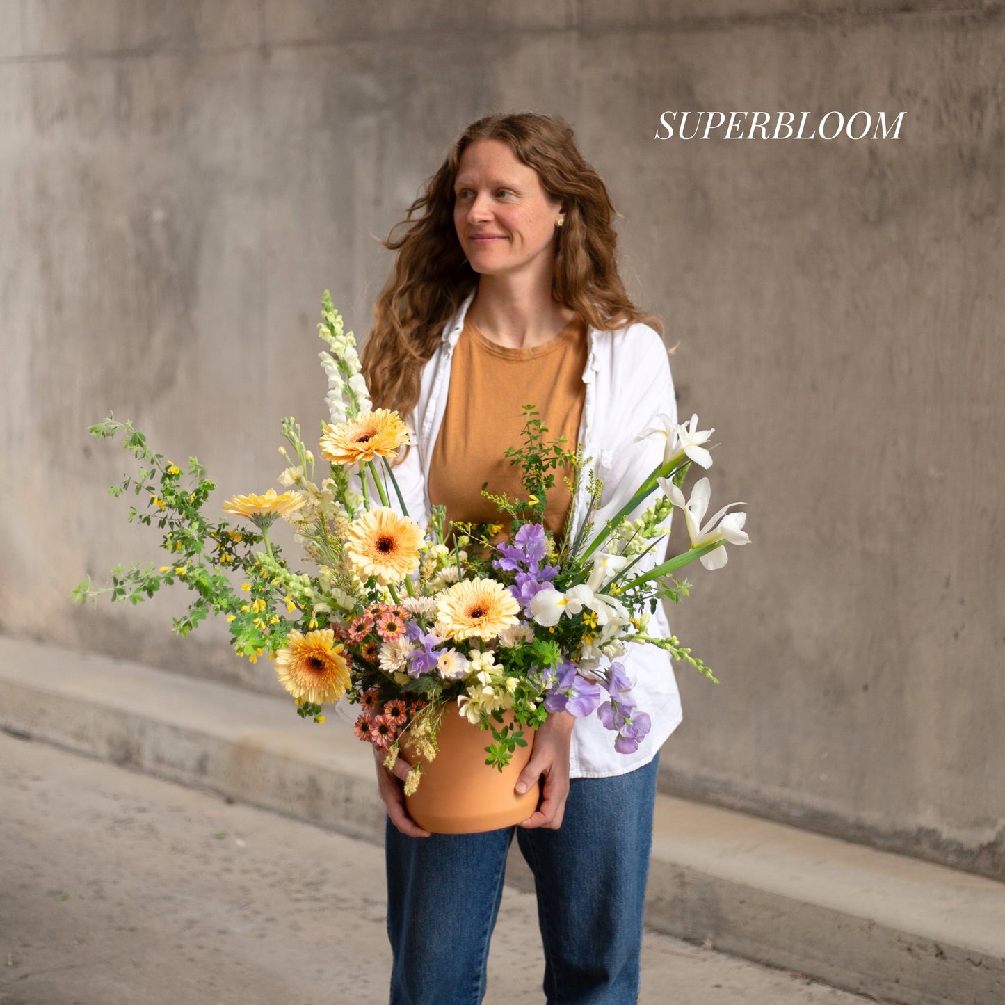 Golden Hour - Spring Flower Arrangement