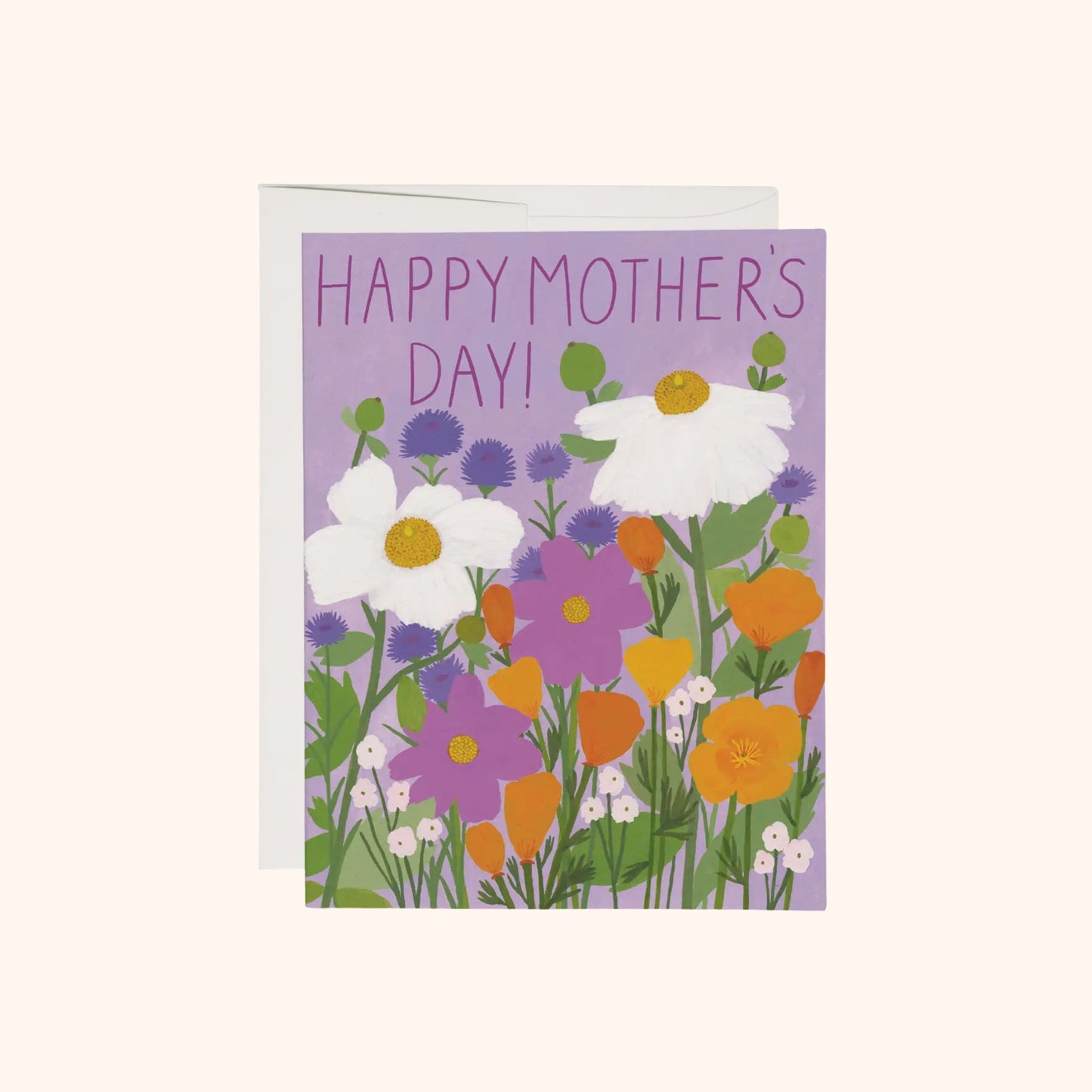 Happy Mother's Day Poppies Greeting Card