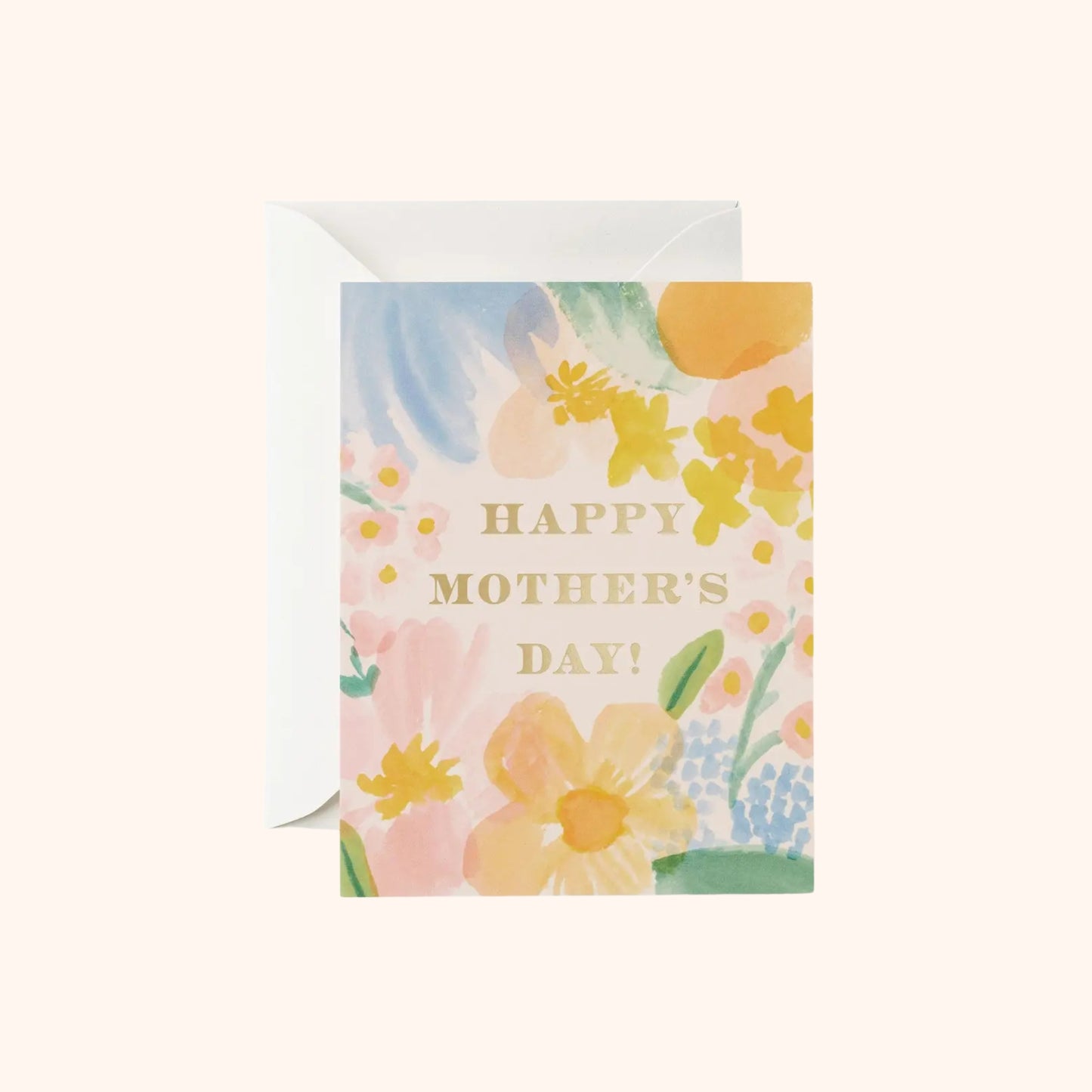 Happy Mother's Day Pastel Greeting Card