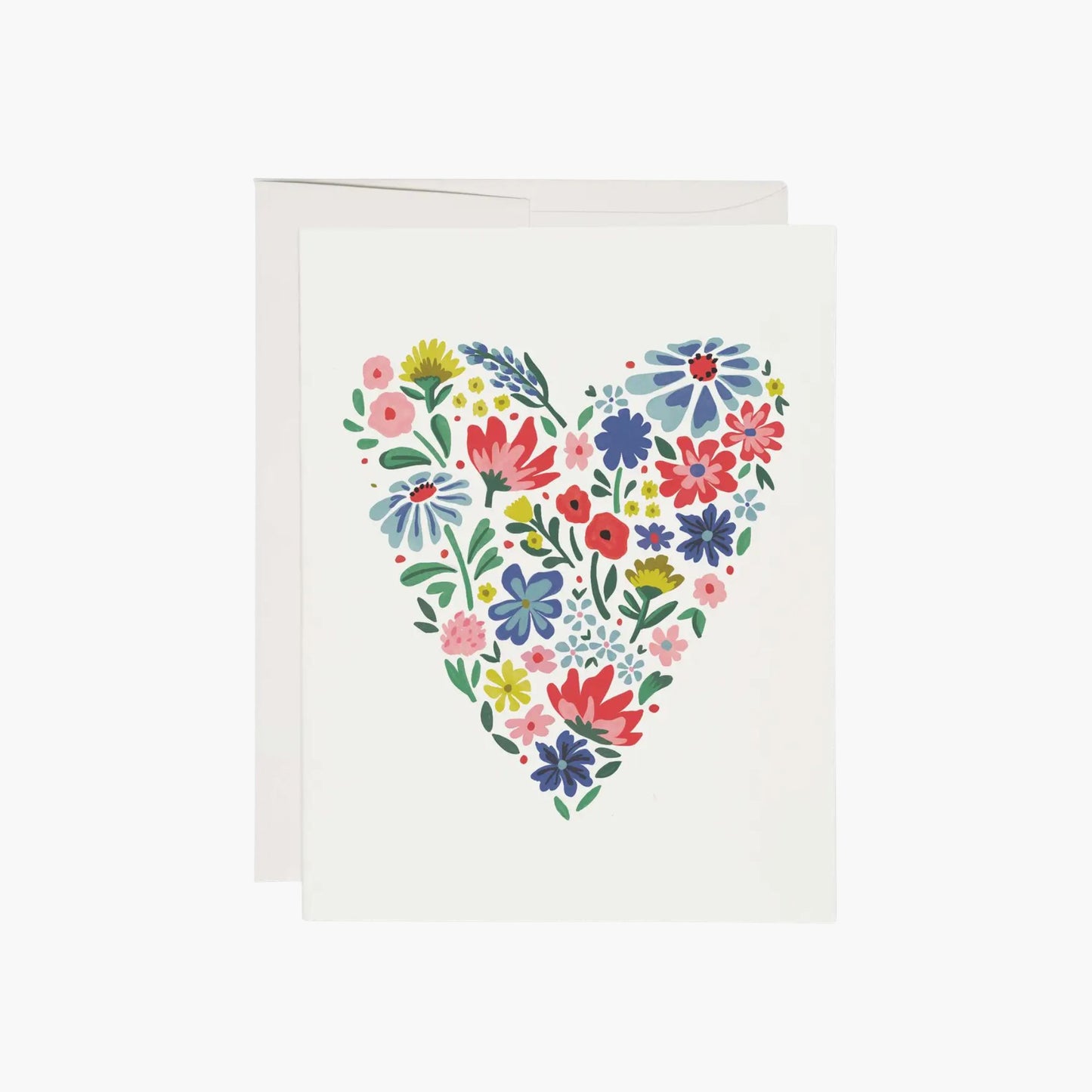 Heart Blossom Greeting Card