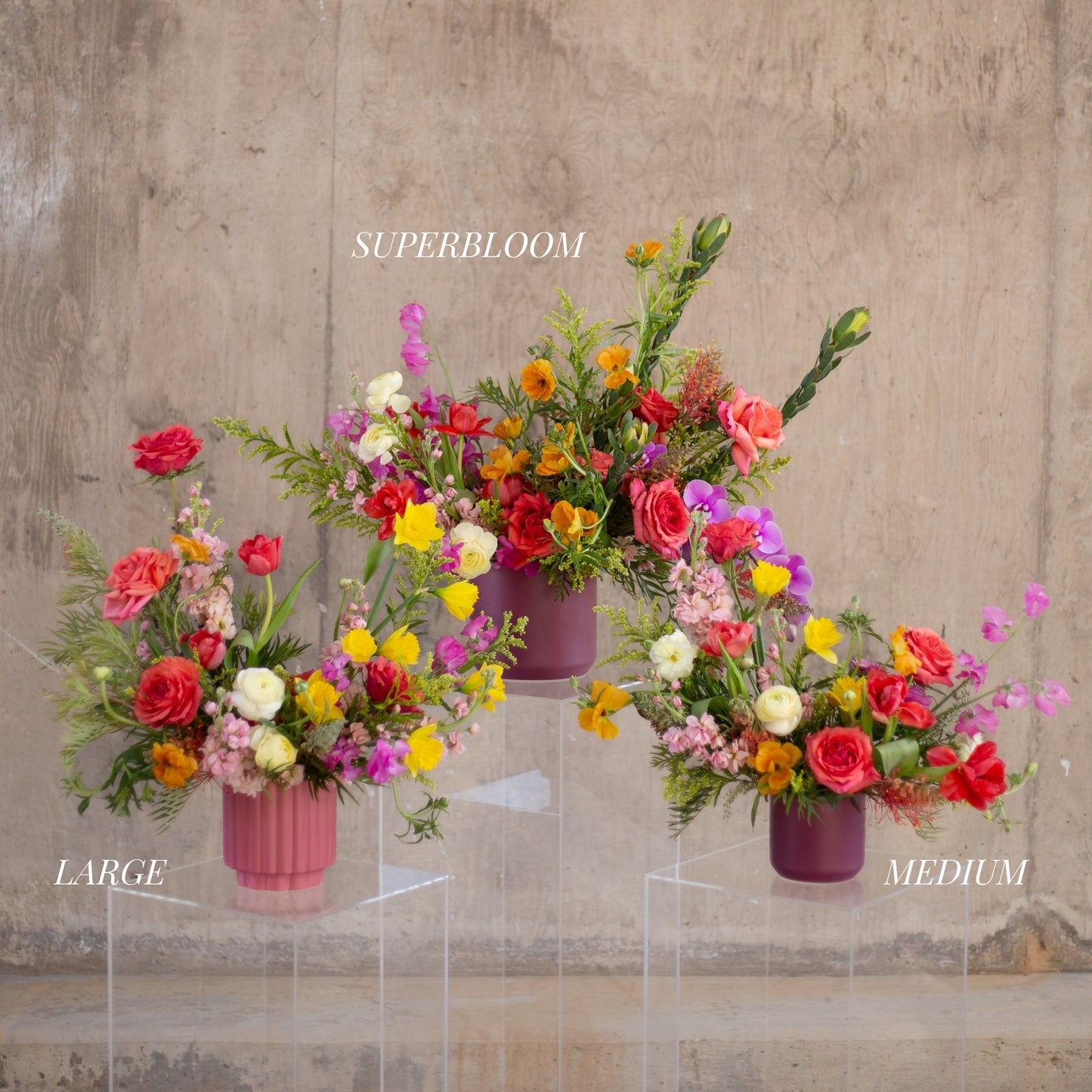 Sunset - Spring Flower Arrangement