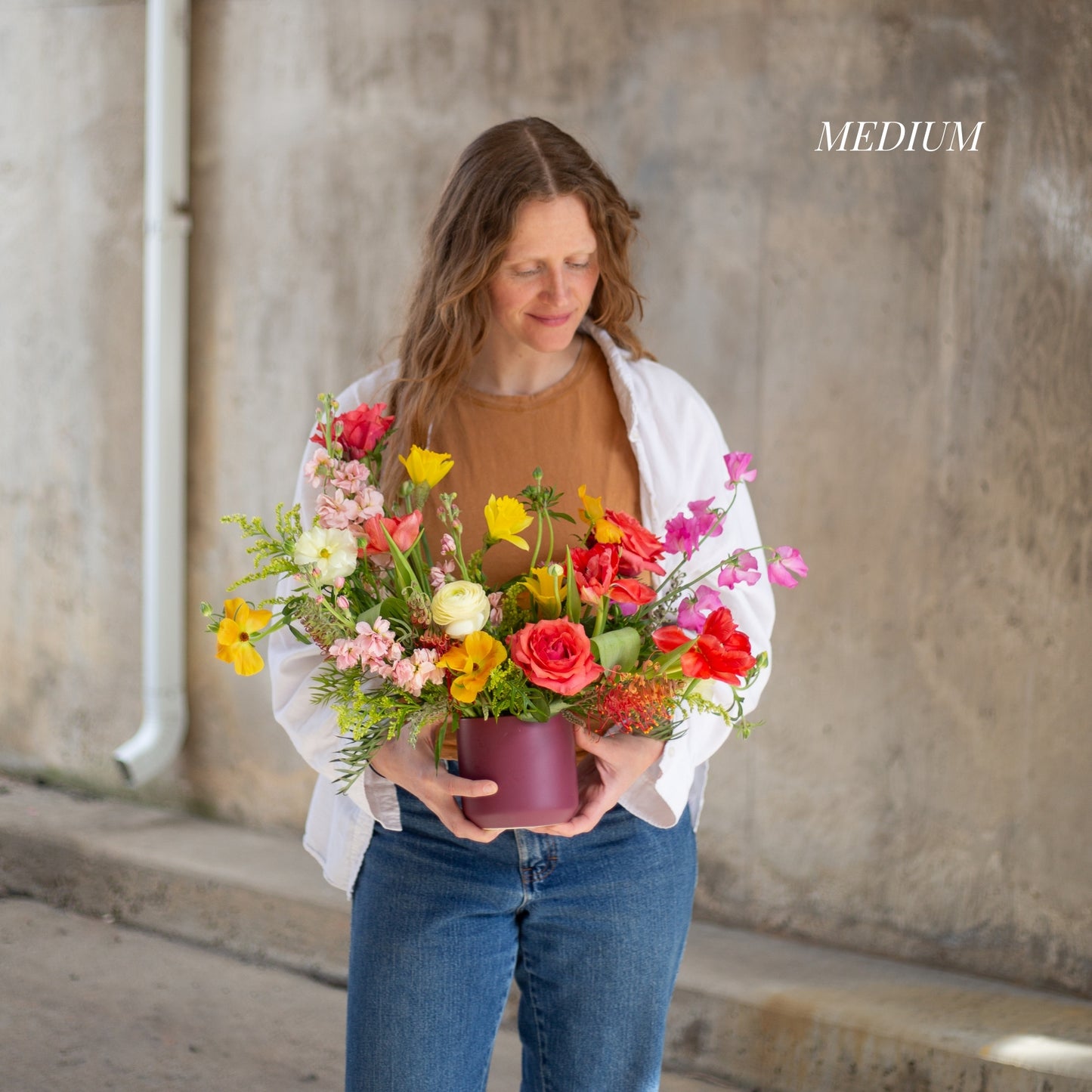 Sunset - Spring Flower Arrangement