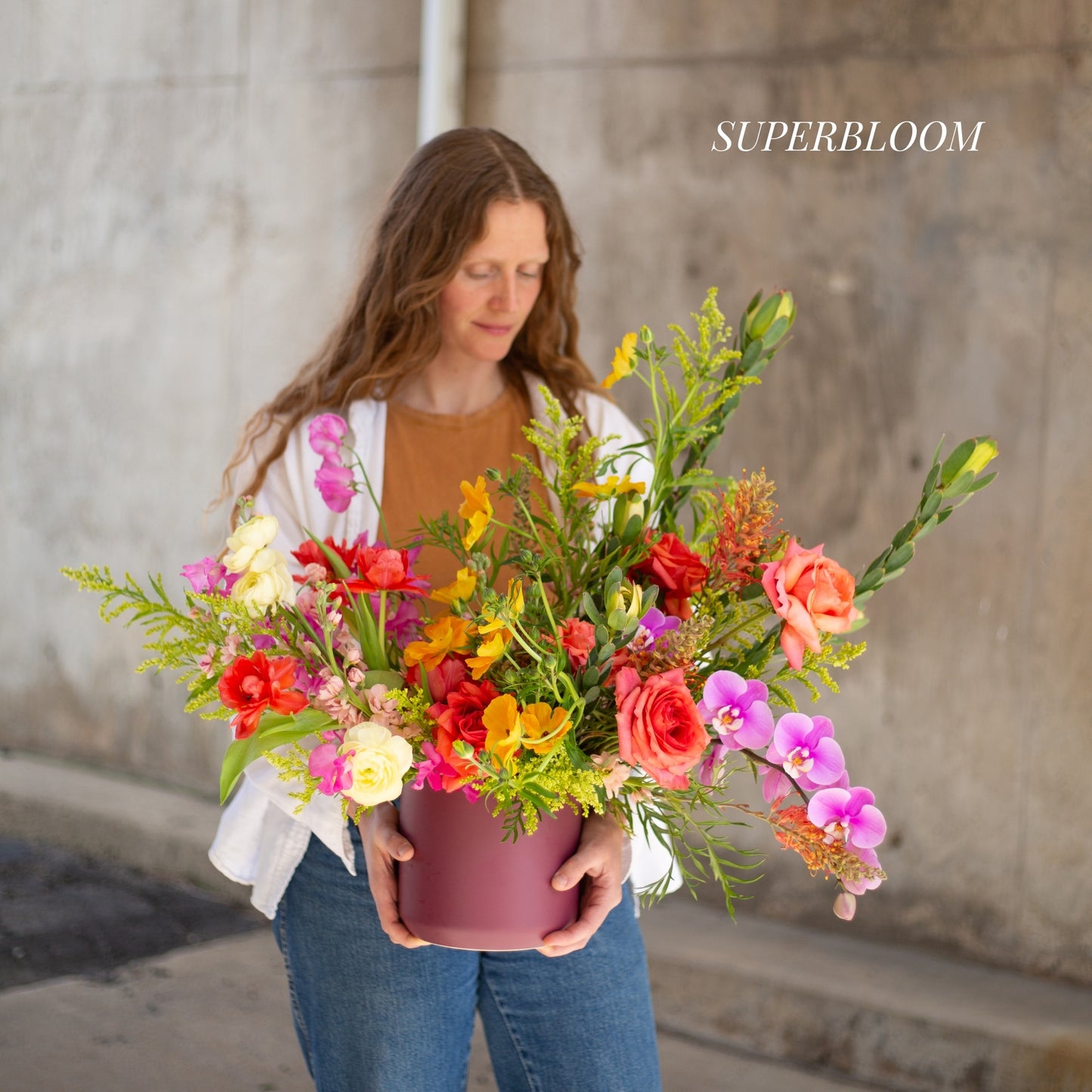 Sunset - Spring Flower Arrangement