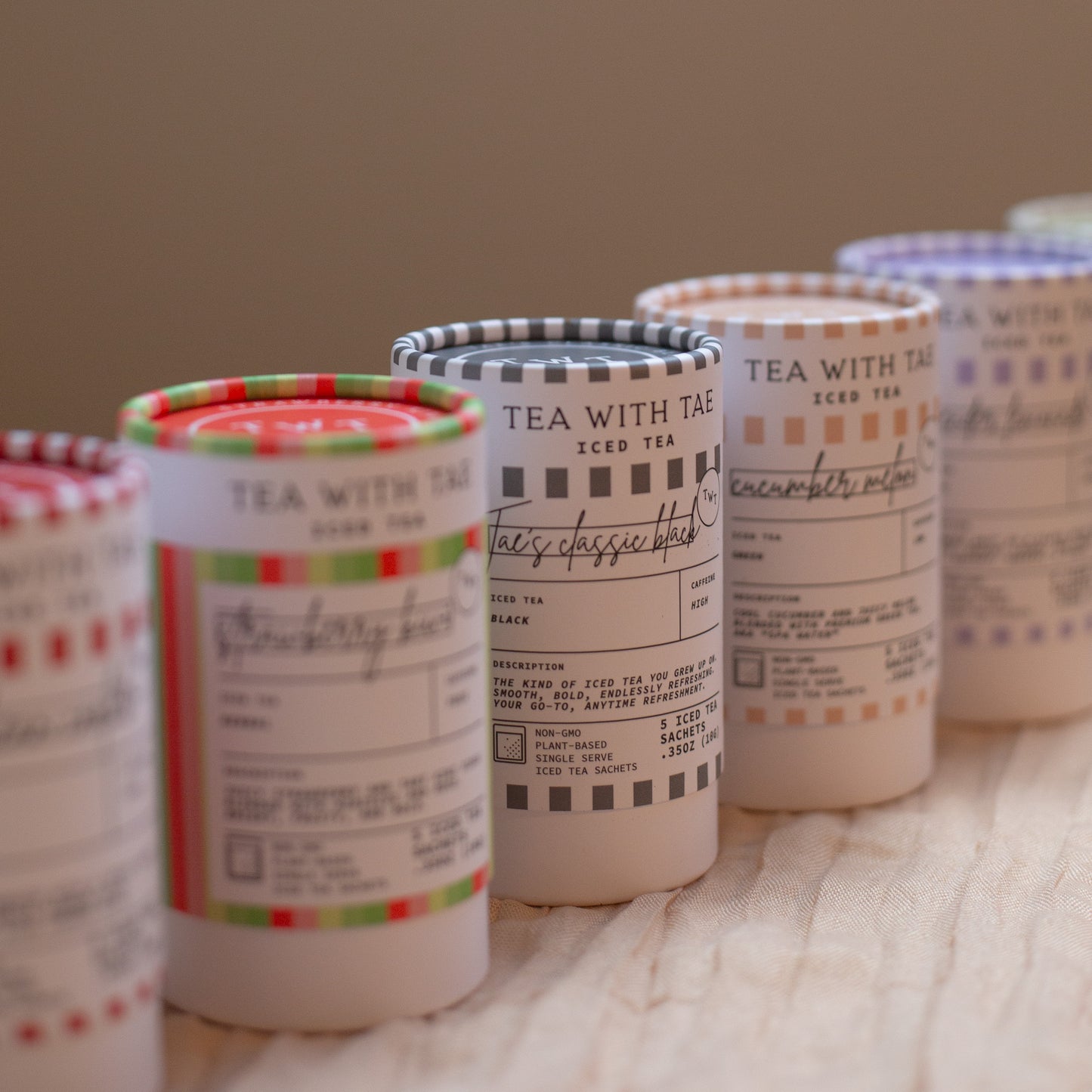 Iced Tea Bento Box (6 mini tubes)