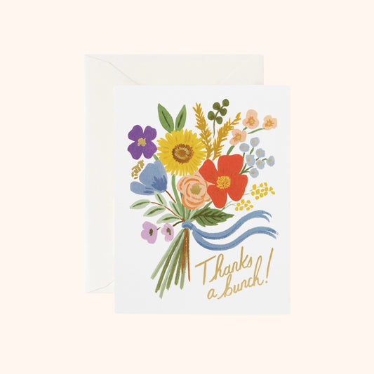Thanks a Bunch Greeting Card