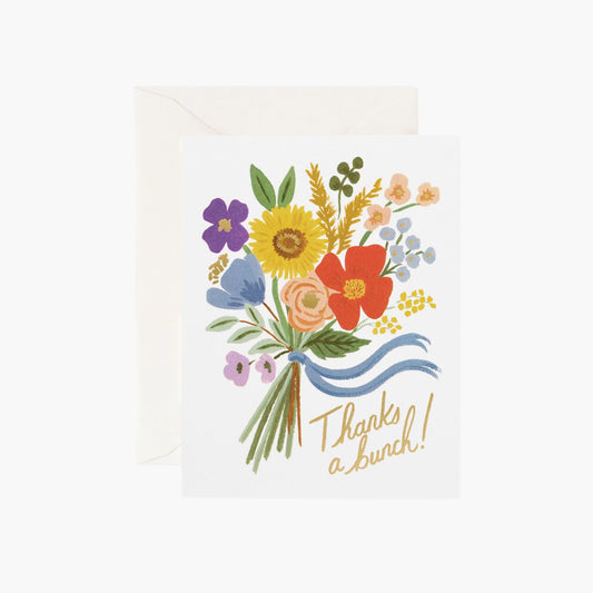 Thanks a Bunch Greeting Card