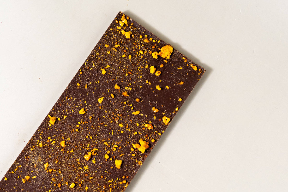 Honeycomb Toffee Dark Chocolate Bar 70% Cacao