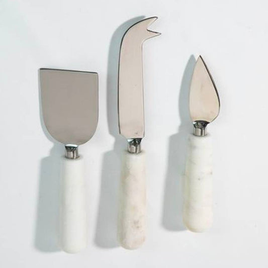 Marble Cheese Knives - Set of 3