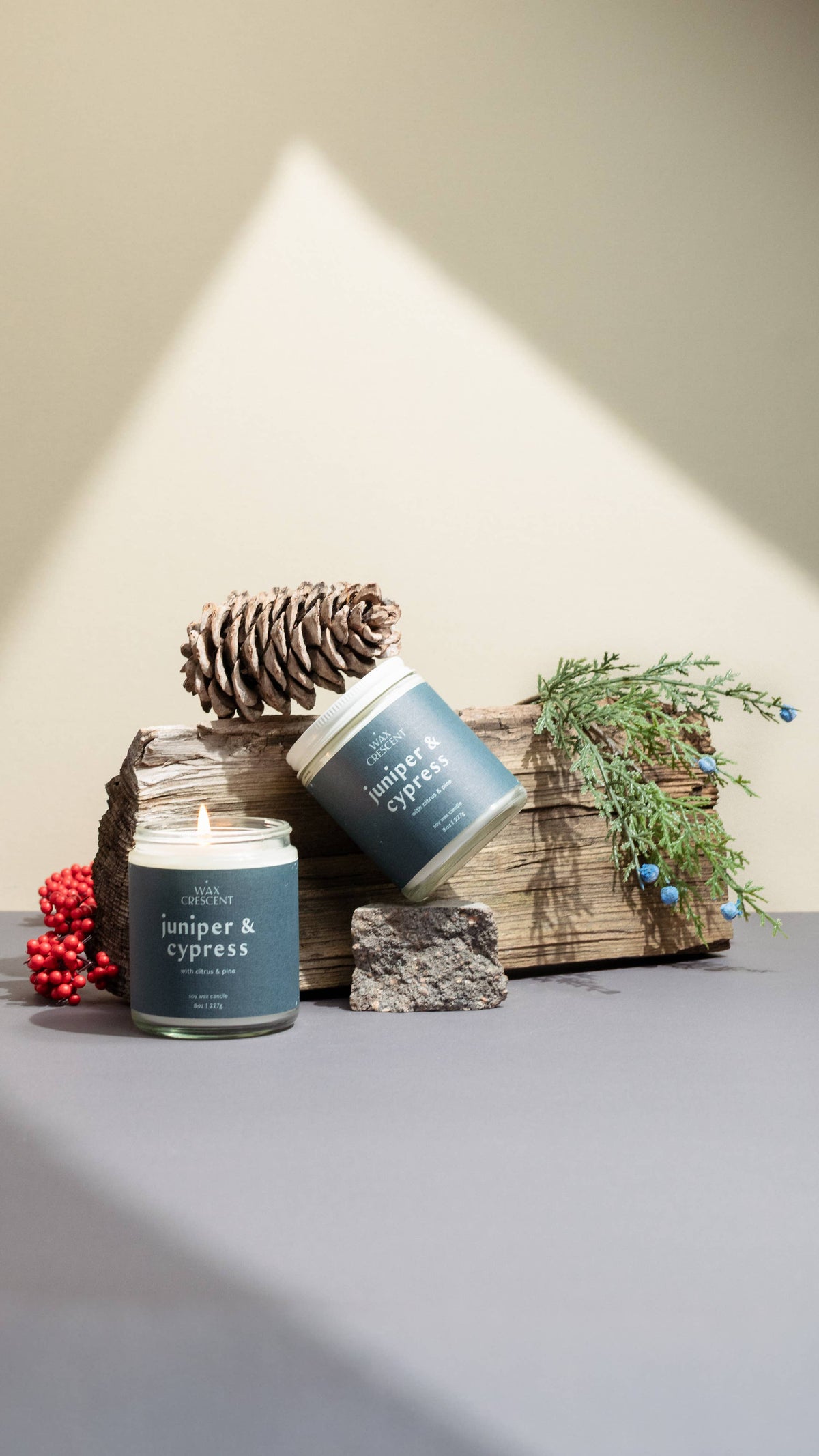 Juniper & Cypress Soy Wax Candle
