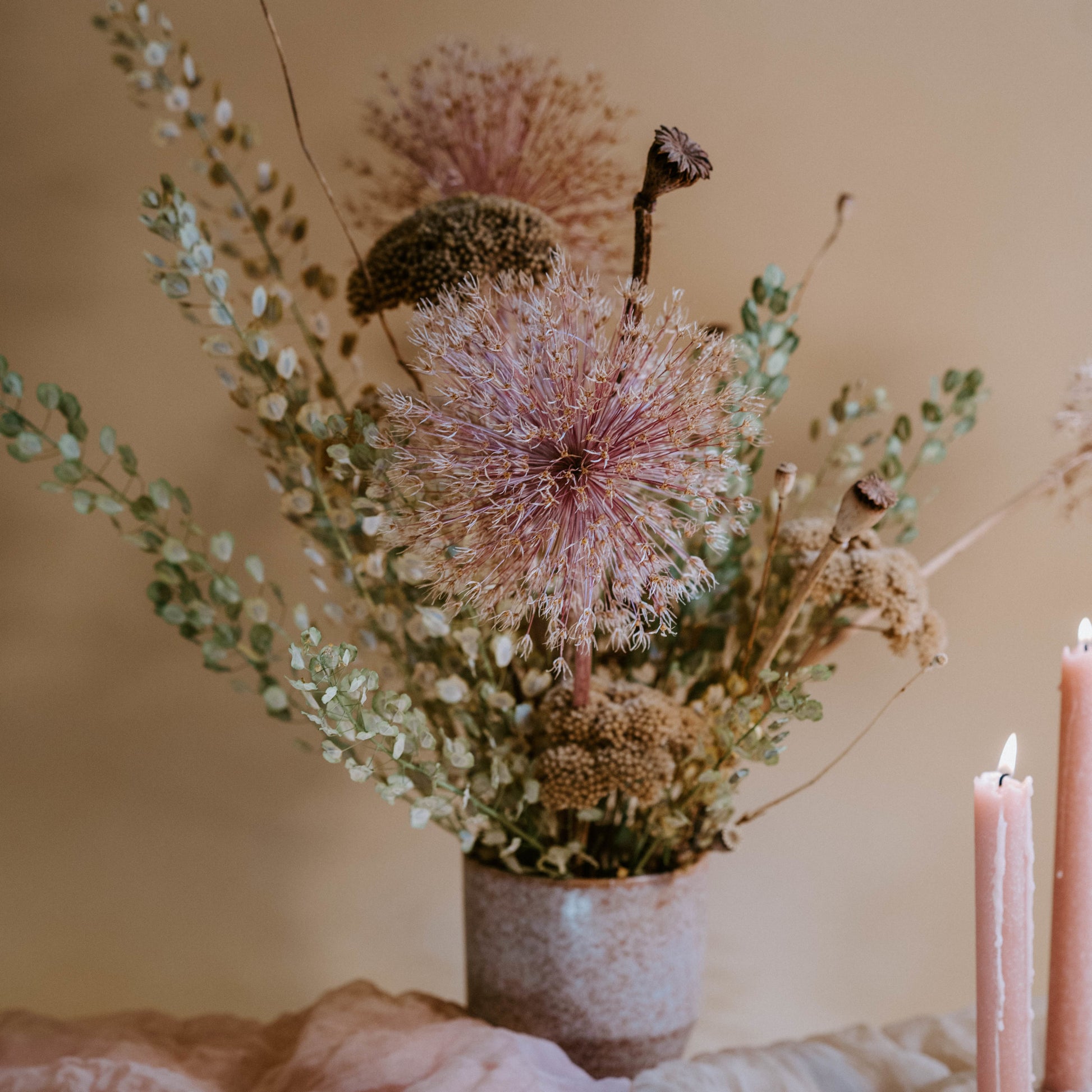 "EARTHY" DRIED FLOWER ARRANGEMENT image 2