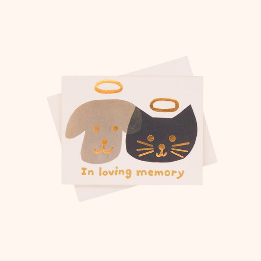In Loving Memory (For Pet) Greeting Card