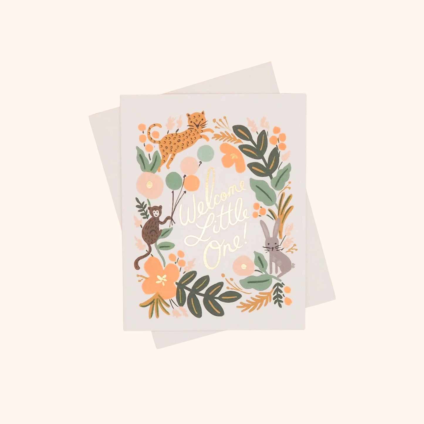 Welcome Little One Greeting Card