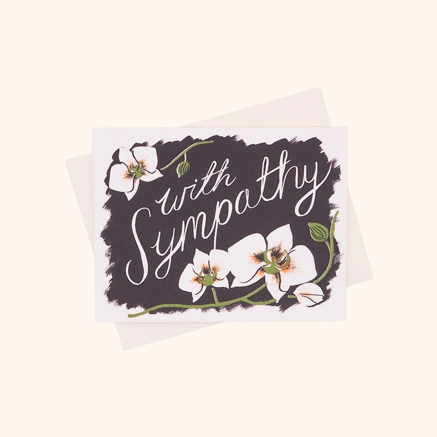 With Sympathy Greeting Card
