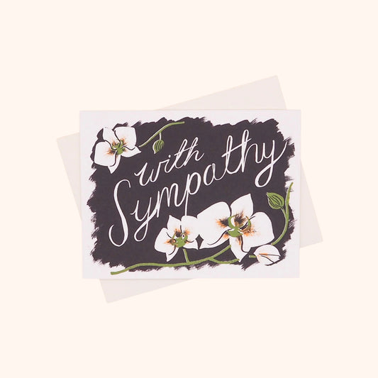 With Sympathy Greeting Card